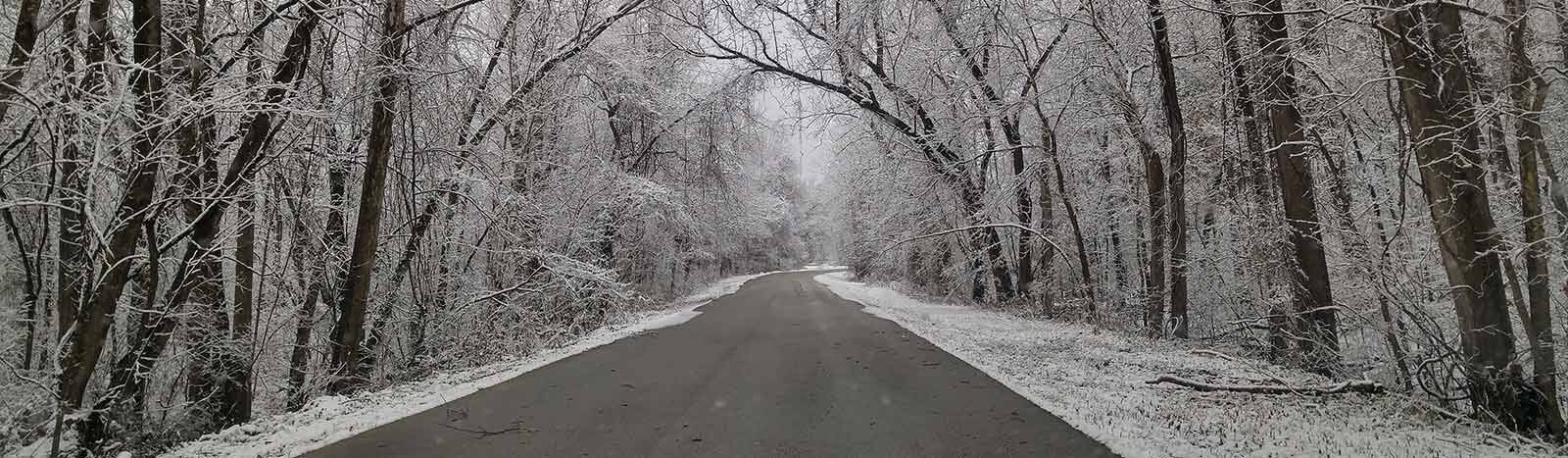 Ice and snow in the Ozarks