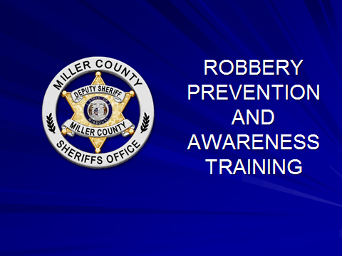 Robbery prevention and awareness training PowerPoint