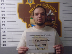 Mugshot of King, Christopher Dale